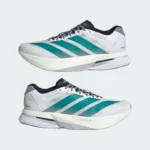 Adidas Adizero Boston 13 Shoes - کفش آدیداس آدیزرو بوستون 13 Cloud White / Pure Teal / Grey