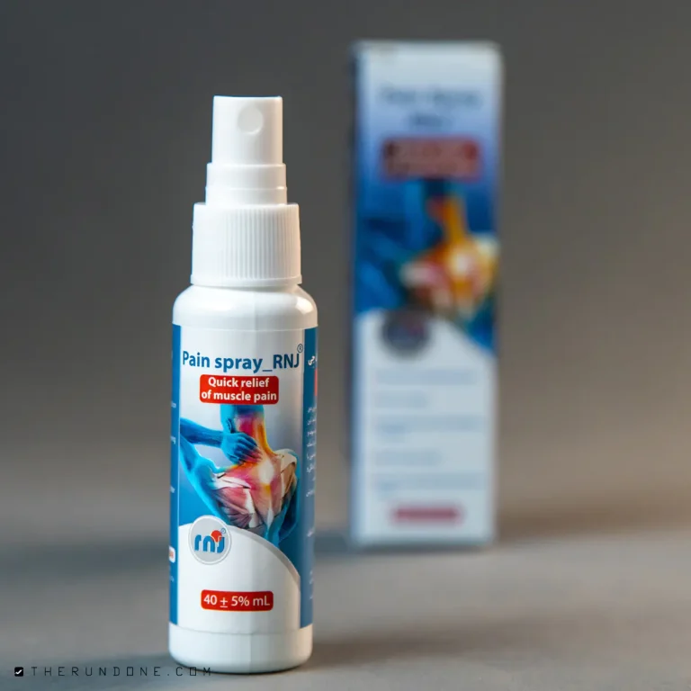 RNJ Pain Spray اسپری ضد درد آر ان جی اسپری گرم