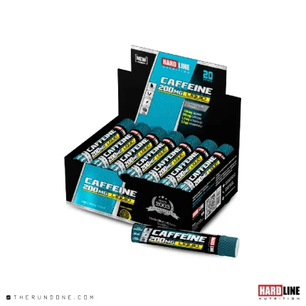 Hardline Caffeine Liquid +Taurine - کافئین مایع برند هاردلاین حاوی تائورین_ران‌دان_ران_دان_راندان بسته 20 عددی