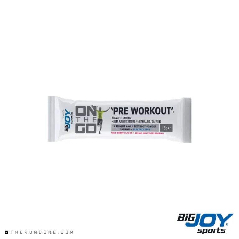 Bigjoy OnTheGo Pre Workout پودر انرژی قبل از مسابقه برند بیگ جوی یک ساشه
