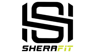 sherafit brand logo in rundone لوگوی برند شرافیت در فروشگاه ران دان