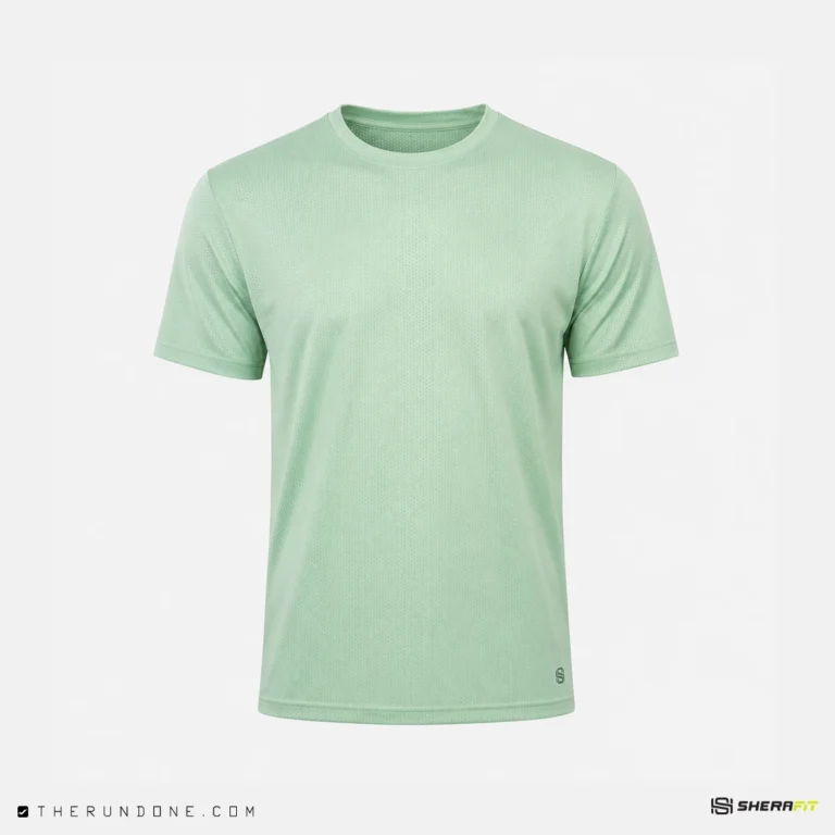 Sherafit Forcebase T-shirt تی شرت مردانه شرافیت برای دویدن- کاور اصلی سبز سدری