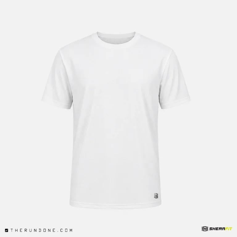 Sherafit Forcebase T-shirt تی شرت مردانه شرافیت برای دویدن- کاور اصلی سفید