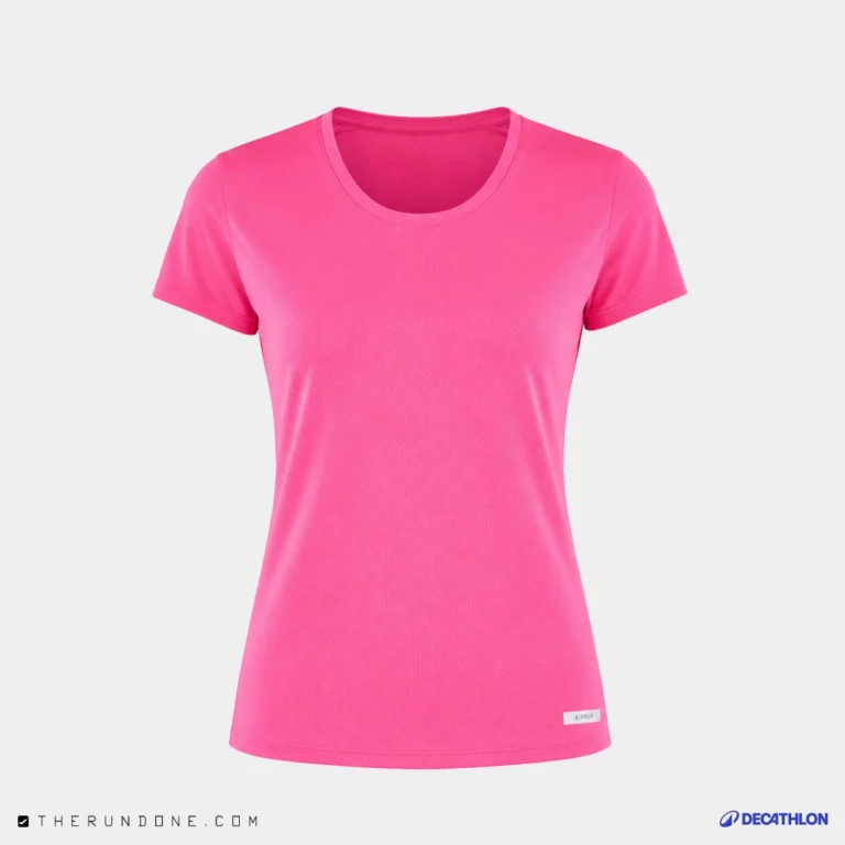Decathlon Womens Run 100 T-Shirt تی شرت زنانه دویدن دکتلون- کاور اصلی صورتی