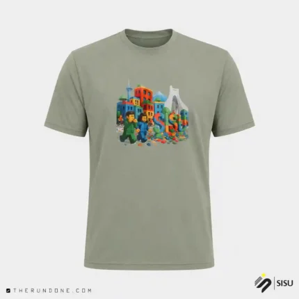 Sisu Pixel T-shirt تیشرت پیکسل سی سو برای تمرین سبک- کاور اصلی