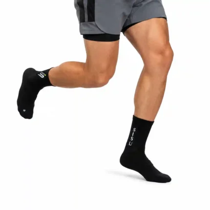 Sisu Cushion Socks جوراب دویدن سی سو با کف حوله ای- تن مدل