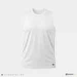 Sherafit Colix Tank Top رکابی مردانه شرافیت برای دویدن- کاور اصلی سفید