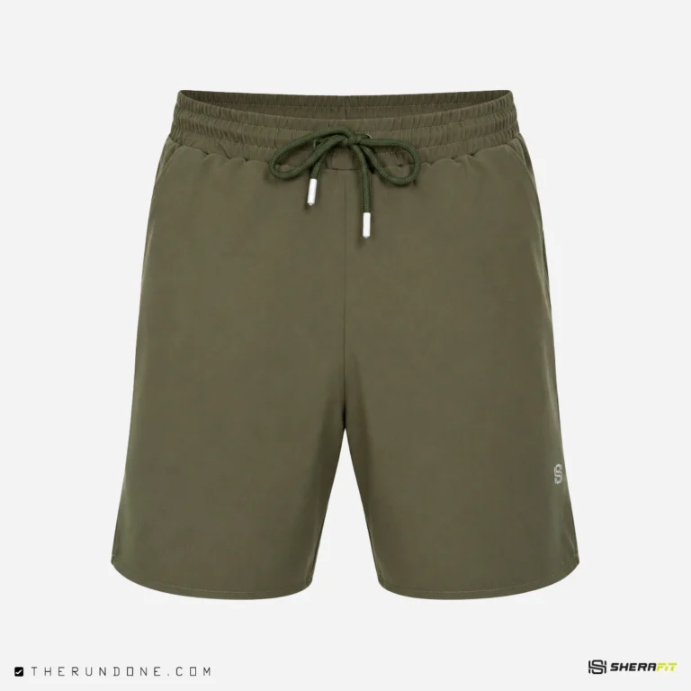 Sherafit Runner Training Shorts شلوارک مردانه شرافیت برای دویدن- کاور اصلی زیتونی