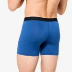 Men's Boxer Shorts Set - 3-Pack شورت ورزشی تنفس پذیر برای دویدن و تمرین - آبی
