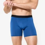 Men's Boxer Shorts Set - 3-Pack شورت ورزشی تنفس پذیر برای دویدن و تمرین - آبی