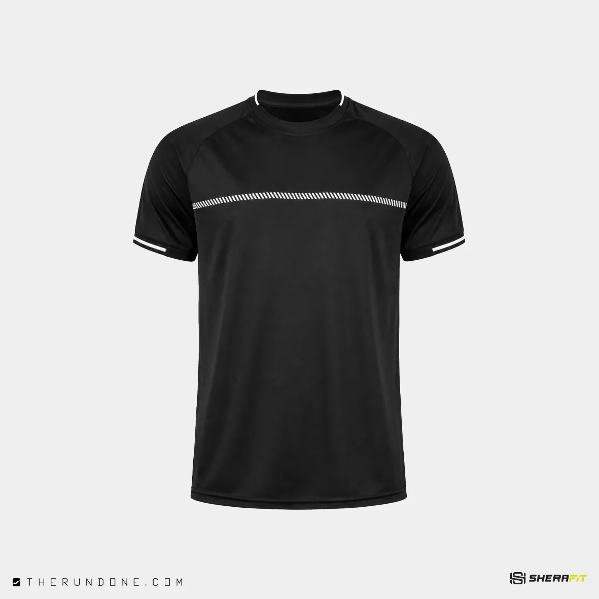 NEXUS - مشکی تیشرت ورزشی مردانه Sherafit Nexus T-Shirt - Image 1
