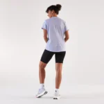Decathlon Womens Run 500 Dry T-Shirt تی شرت زنانه دکتلون برای دویدن- پشت مدل بنفش