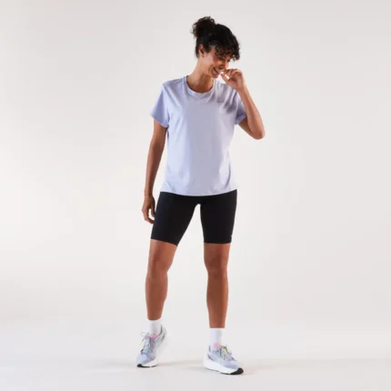 Decathlon Womens Run 500 Dry T-Shirt تی شرت زنانه دکتلون برای دویدن- تن مدل بنفش
