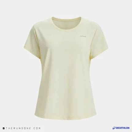Decathlon Womens Run 500 Dry T-Shirt تی شرت زنانه دکتلون برای دویدن- کاور اصلی وانیلی