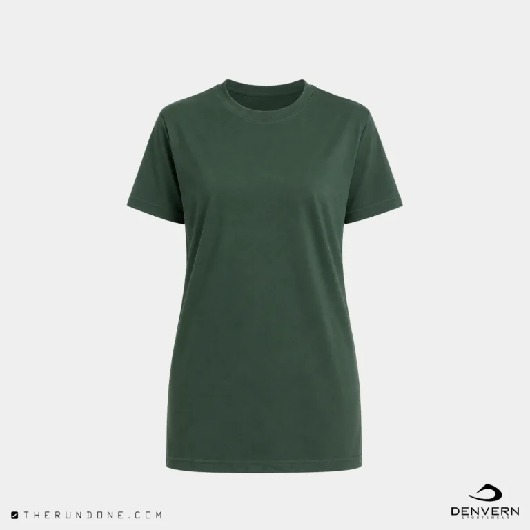 Denvern Womens Long T-Shirt تی شرت لانگ زنانه دنورن- کاور اصلی سبز