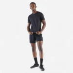 Decathlon Mens Run 100 Dry T-Shirt تی شرت مردانه دکتلون برای دویدن-حرکت مدل مشکی
