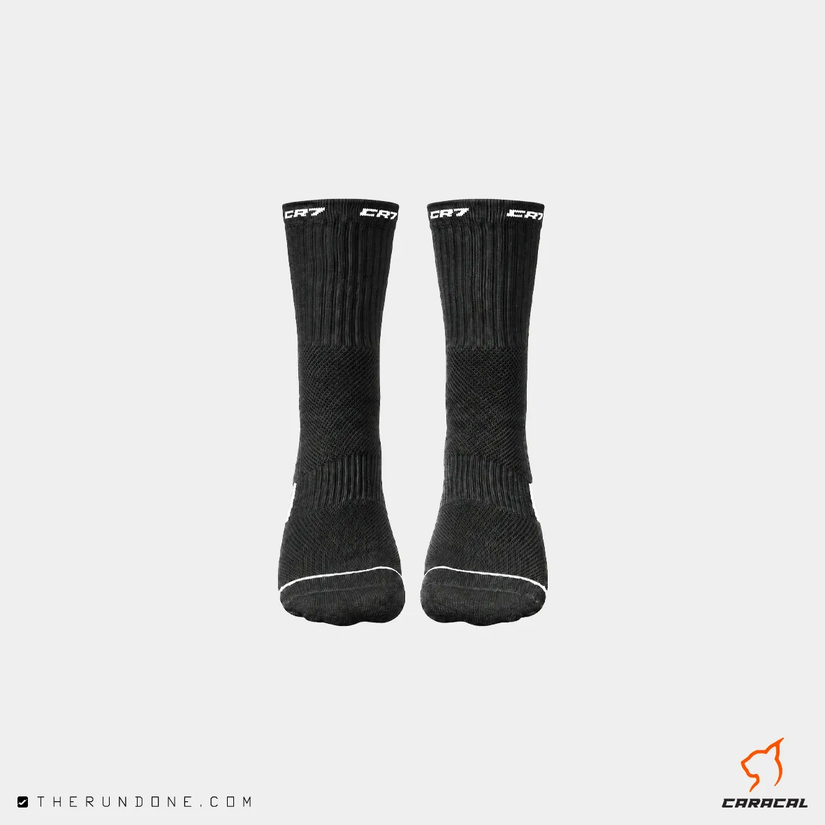 جوراب دویدن کاراکال Caracal Running Socks-grey cover Caracal Running Socks جوراب دویدن کاراکال- کاور اصلی خاکستری