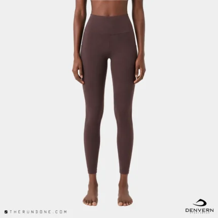 Denvern Womens LP445 Legging لگ ورزشی زنانه دنورن- کاور اصلی قهوه ای