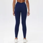 Denvern Womens T2093CK Legging لگ ورزشی زنانه دنورن- نمای پشت سورمه ای