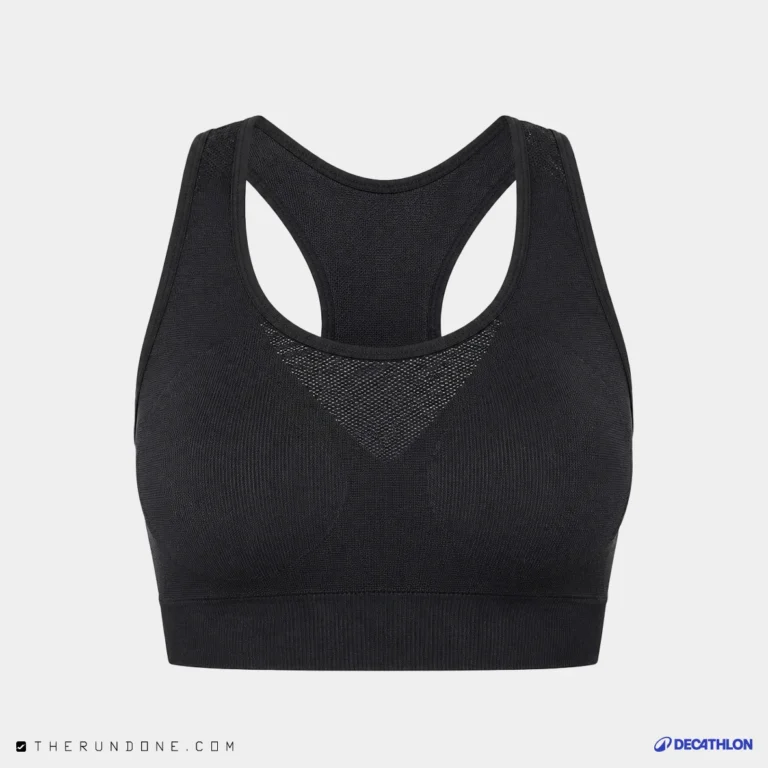 Decathlon Womens Seamless Sports Bra نیم تنه ورزشی زنانه دکتلون- کاور اصلی مشکی