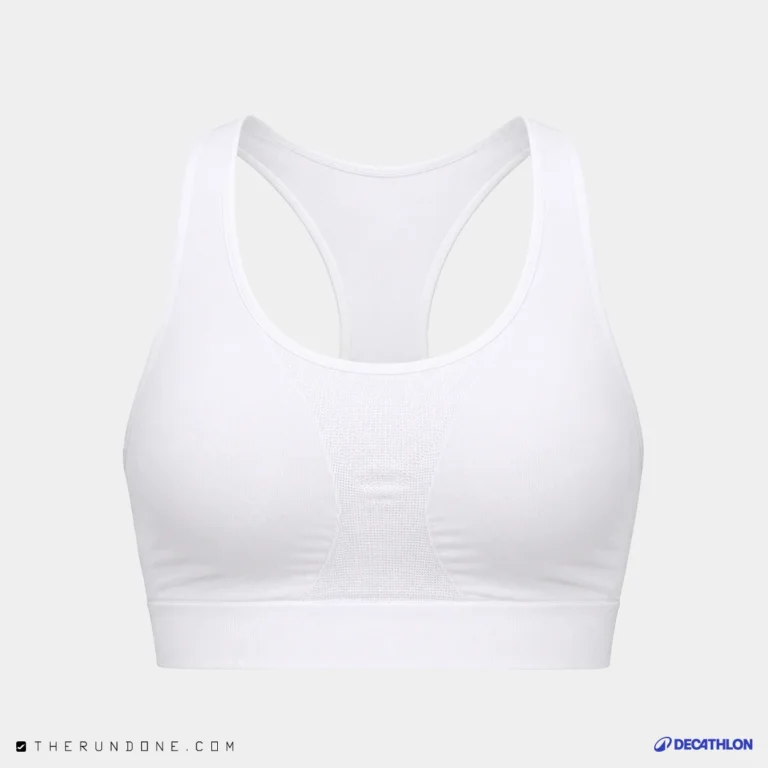 Decathlon Womens Seamless Sports Bra نیم تنه ورزشی زنانه دکتلون- کاور اصلی سفید