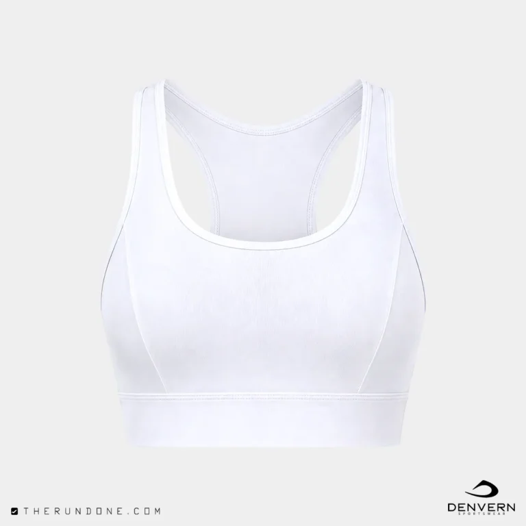 Denvern Womens WX9608 Sports Bra نیم تنه ورزشی زنانه دنورن- کاور اصلی سفید