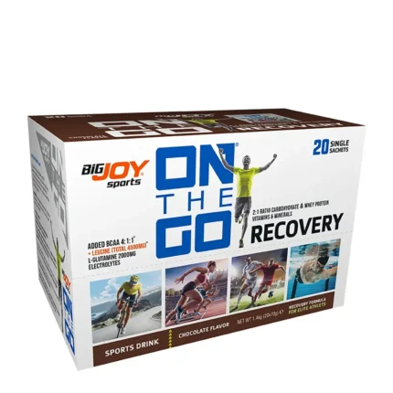 Bigjoy On The Go Recovery پودر ریکاوری بیگ جوی برای دویدن و تمرین استقامتی