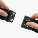 کیف کمری دویدن دکتلون مدل Basique 2 مناسب گوشی و کلید- جزئیات کمربند مشکی