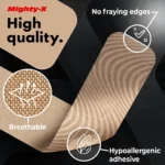 Mighty-X Waterproof Kinesiology Tape نوار چسب کینزیولوژی برای حمایت از عضلات و مفاصل