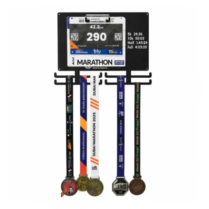 Tubunu Medal Hanger Bib Number نگهدارنده مدال و بیب مسابقه برای دوندگان